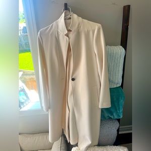 H&M cream coat